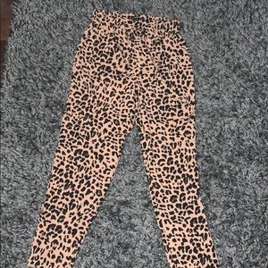 Cheetah Print Pants